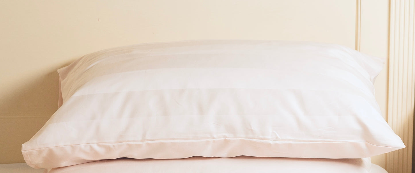 Cotton Stripe 300 Thread Count Pillowcase – Set of 2