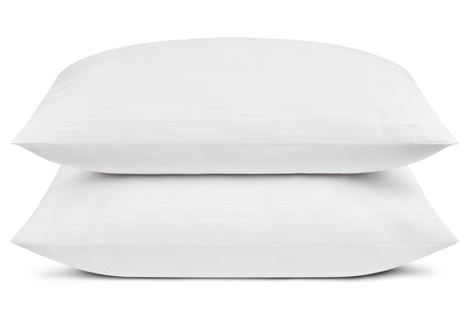 Dobby Stripe Cotton 300 Thread Count Pillowcase – Single